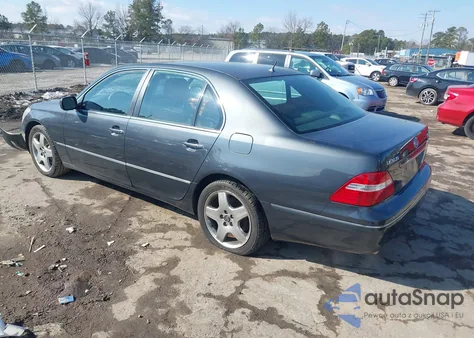 2005 Lexus Ls 430 from USA, damaged, VIN JTHBN36F955009702